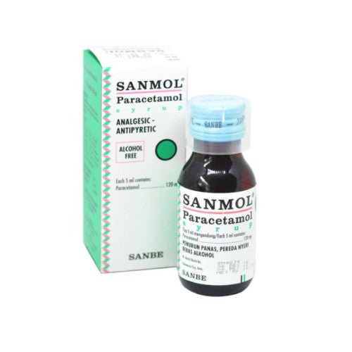 Sanmol 120 mg Sirup 60 ml