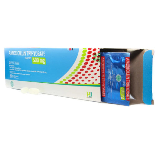 Amoxicillin 500 mg 10 Kaplet Hexpharm