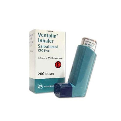 Ventolin Inhaler 100 Mcg 200 Dosis
