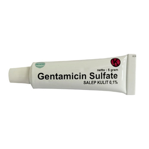 Gentamicin 0,1% Salep Kulit 5 gr Kimia Farma