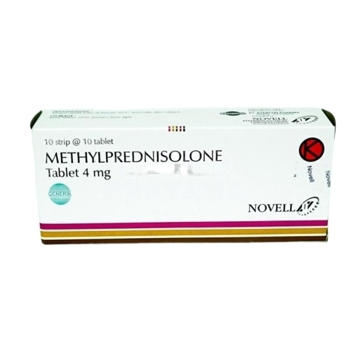 Methylprednisolone 4 mg 10 Tablet Novell