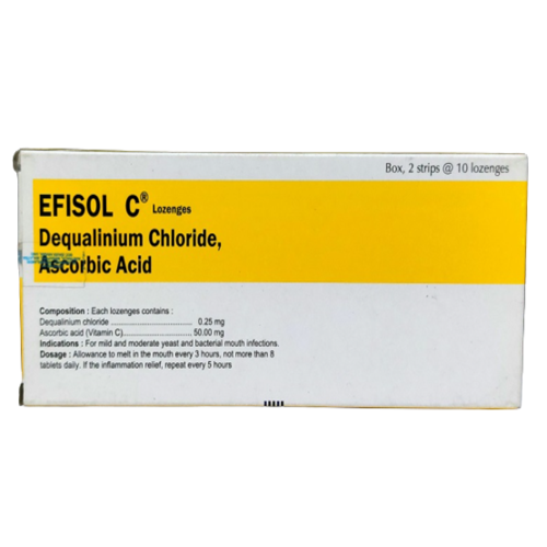 Efisol C Lozenge 20 Tablet
