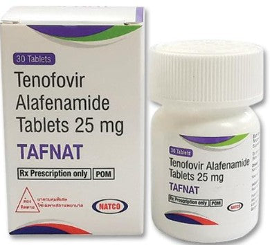 TAFNAT 25 MG BOTOL 30 TABLET